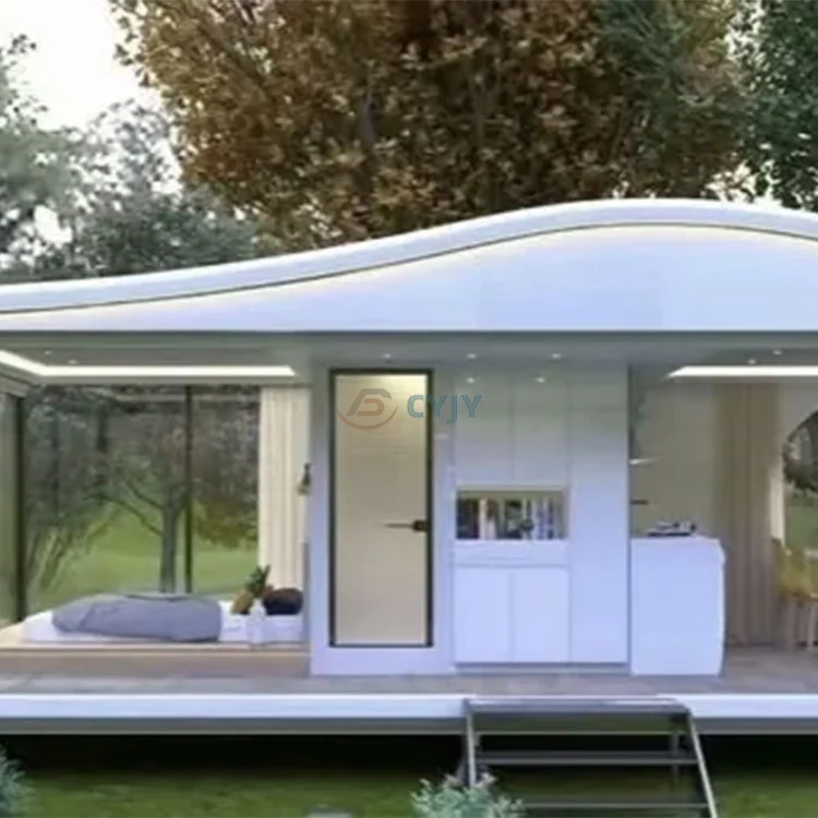 Modulinė gyva kapsulės namai